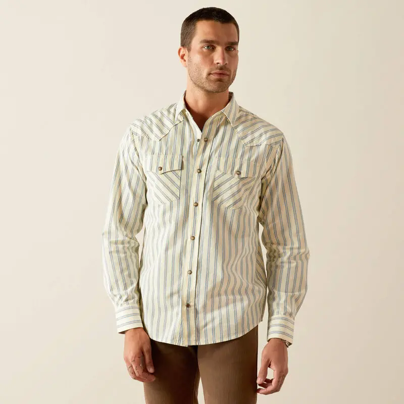 Men's Ariat Hanford Retro Fit Shirt - 10054705 1
