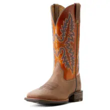 Men's Ariat Hudson Light Tan Marigold Western Boots - 10053740 1