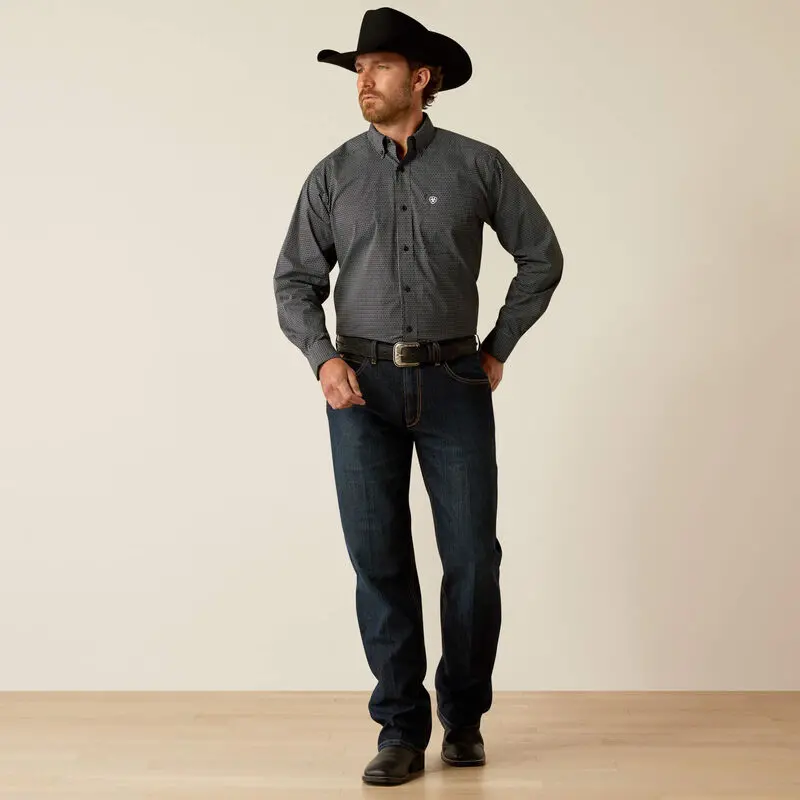 Men's Ariat Jade Classic Fit Long Sleeve Shirt - 10054065 1