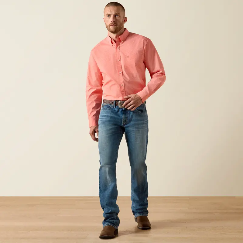 Men's Ariat Jerry Classic Fit Shirt - 10071610 1