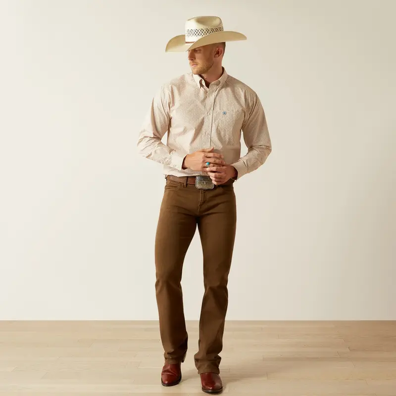 Men's Ariat Johnny Classic Fit Shirt - 10054699 1
