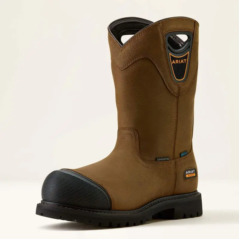 Men's Ariat Longview Shock Shield Waterproof Composite Toe Work Boot - 10063853 1