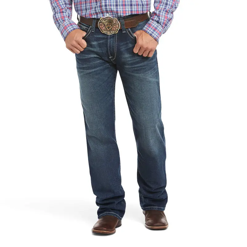 Men's Ariat M4 Low Rise Stretch Adkins Boot Cut Jean - 10021767 1