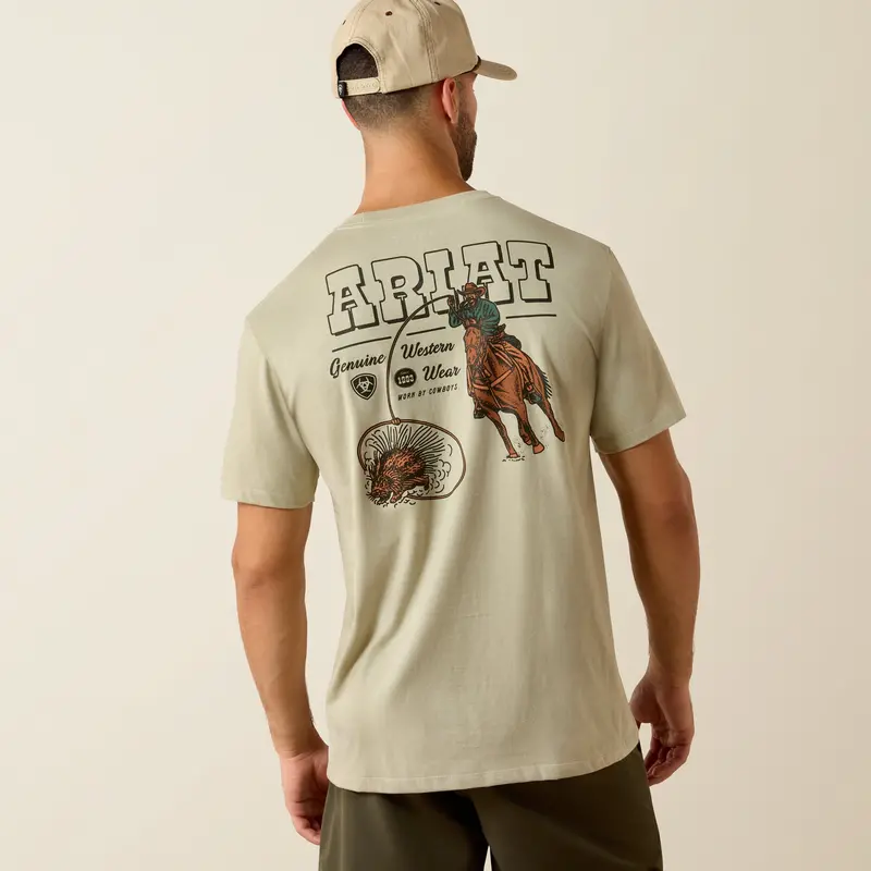 Men's Ariat Porcupine Posse Classic Fit T-Shirt - 10071196 1