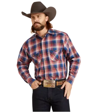 Men's Ariat Pro Classic Fit Presly Snap Long Sleeve Shirt - 10047162 - Final Sale 1
