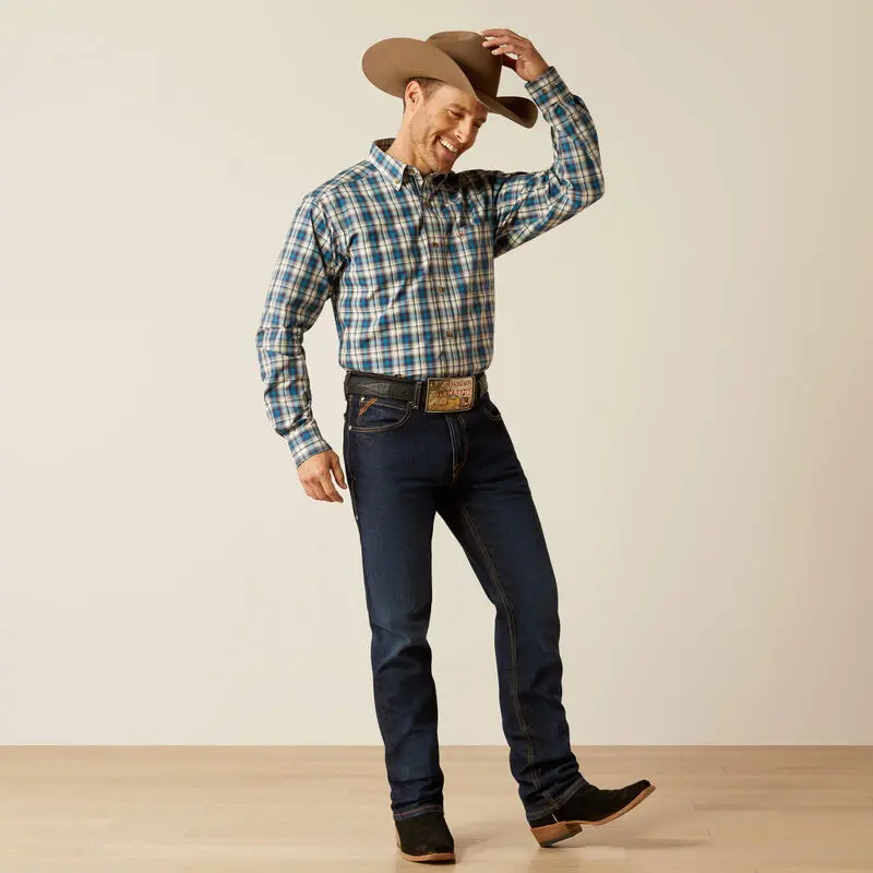 Men's Ariat Pro Parrin Classic Fit Long Sleeve Shirt - 10053872 1