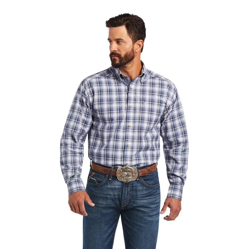 Men's Ariat Pro Series Bennet Classic Fit Long Sleeve Shirt - 10040730 1