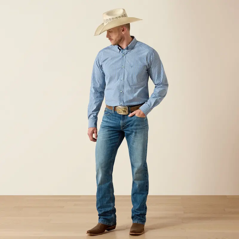 Men's Ariat Pro Series Judah Fitted Shirt - 10071062 1