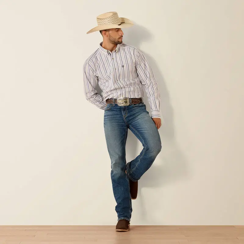 Men's Ariat Pro Series Pryce Fitted Shirt - 10071575 1