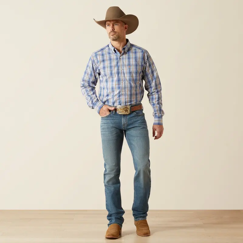 Men's Ariat Pro Series Sylvan Fitted Shirt - 10062215 1