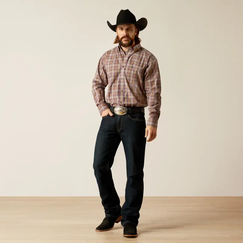 Men's Ariat Pro Series Terry Classic Fit Shirt - 10052310 1