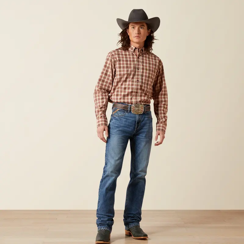 Men's Ariat Pro Series Willies Fitted Shirt - 10065788 1