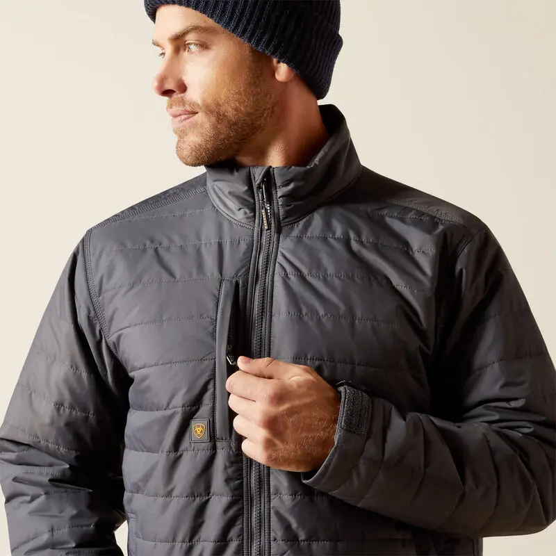 Men's Ariat Rebar Cordura Ripstop Lightweight Insulated Jacket - 10052031 4