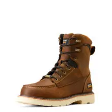 Men's Ariat Rebar "Lift' 8" Lace Up Composite Toe Waterproof Work Boot - 10047028 1