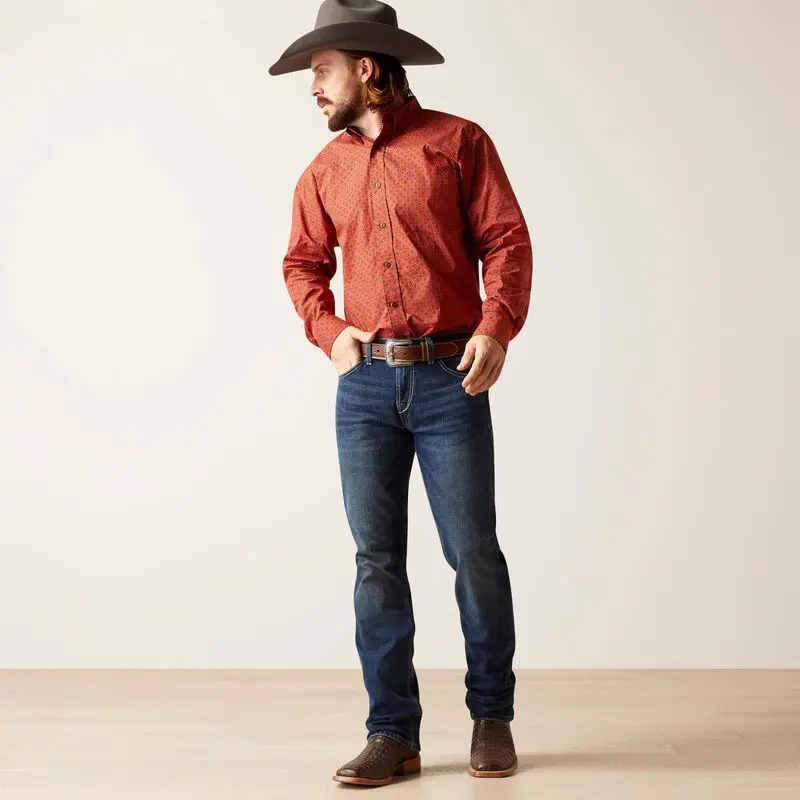 Men's Ariat Samson Classic Fit Shirt - 10046215 - Final Sale 1