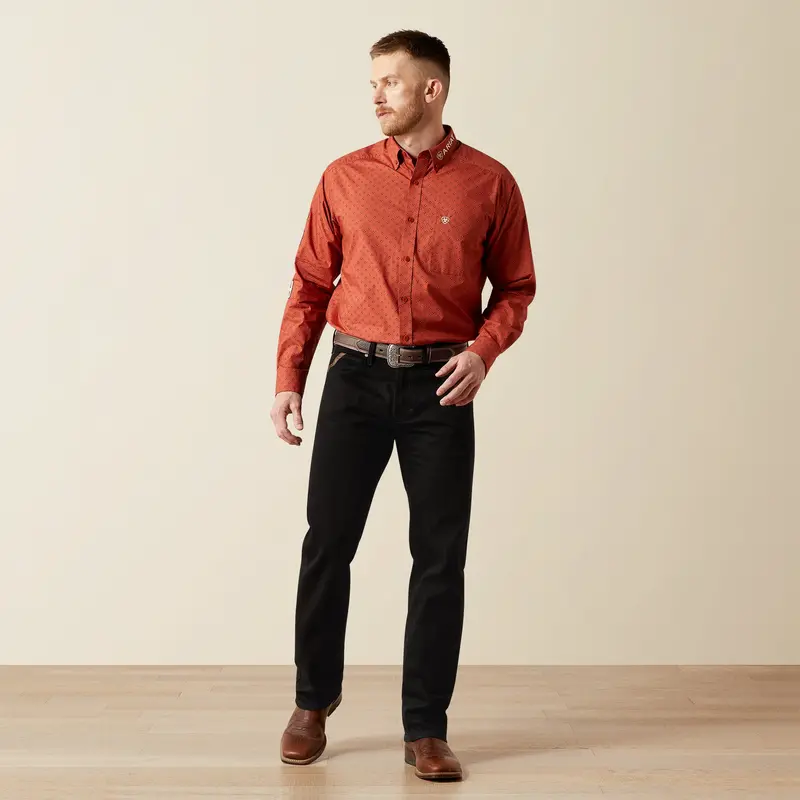 Men's Ariat Team Porter Classic Fit Shirt - 10065813 1
