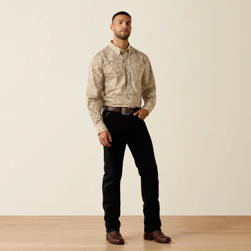 Men's Ariat Trevon Classic Fit Snap Shirt - 10071032 1