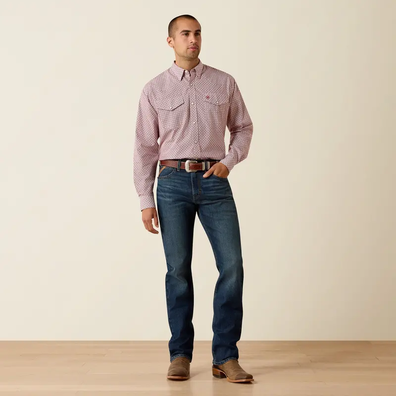 Men's Ariat Truth Classic Fit Snap Shirt - 10071723 1