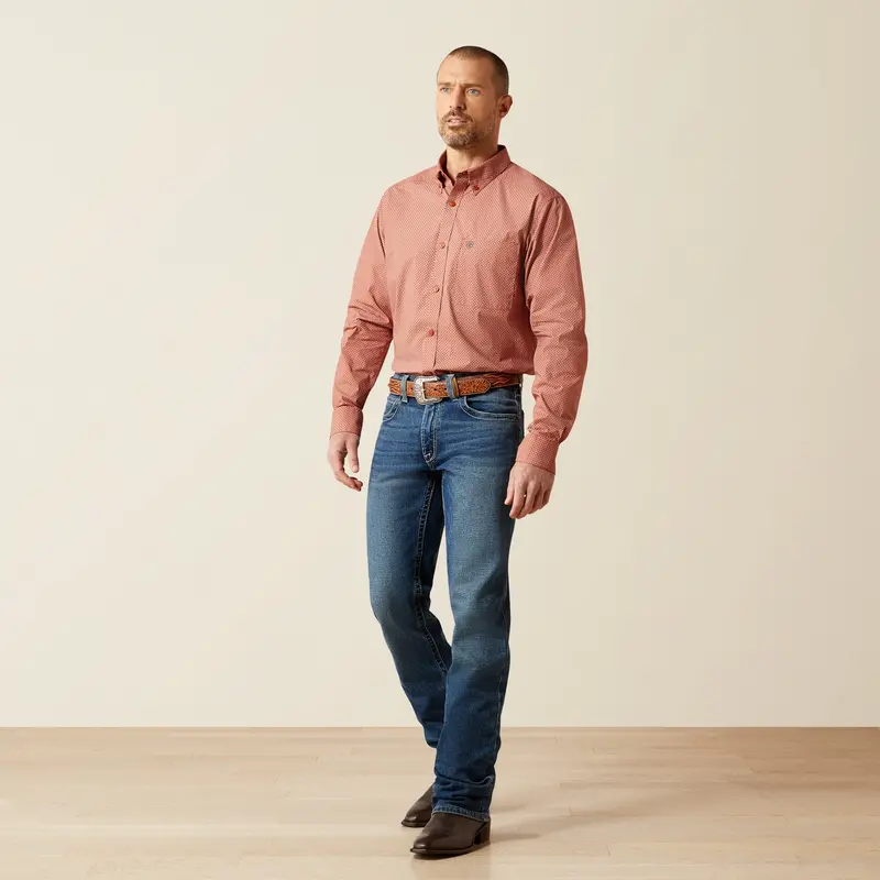Men's Ariat Warren Fitted Shirt - 10065965 1
