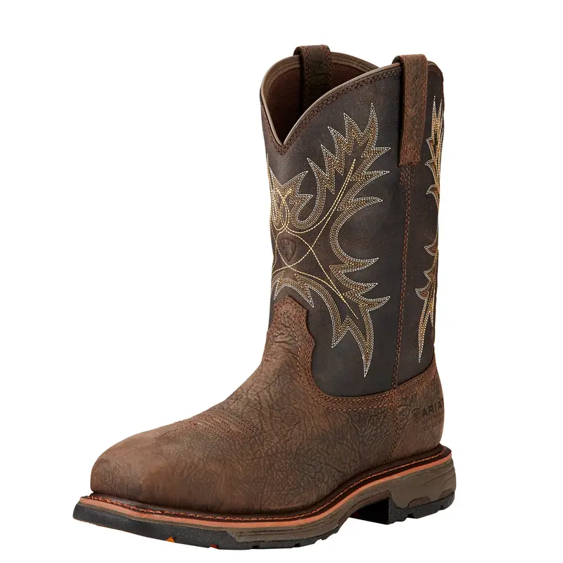 Men's Ariat Workhog Waterpoof Composite Toe Work Boot - 10017420 1