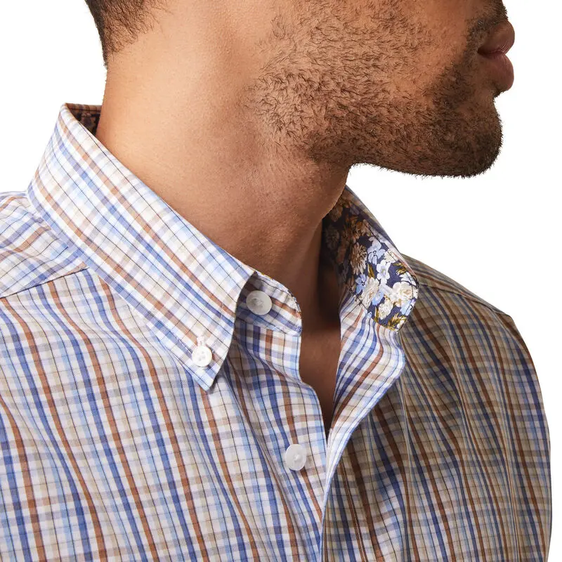 Men's Ariat Wrinkle Free Arther Fitted Shirt - 10043808 1