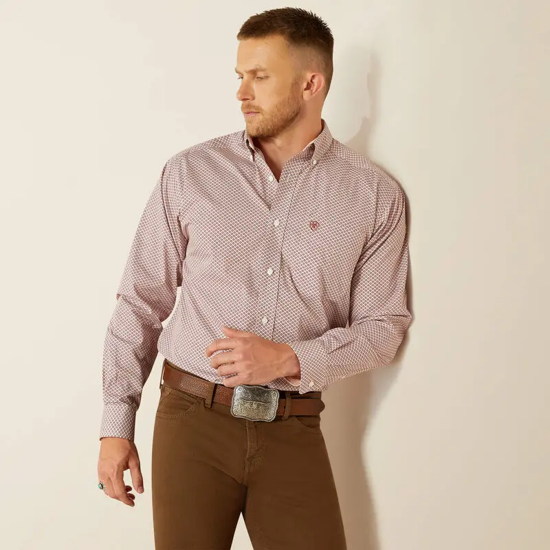Men's Ariat Wrinkle Free Avery Classic Fit Shirt - 10054689 1