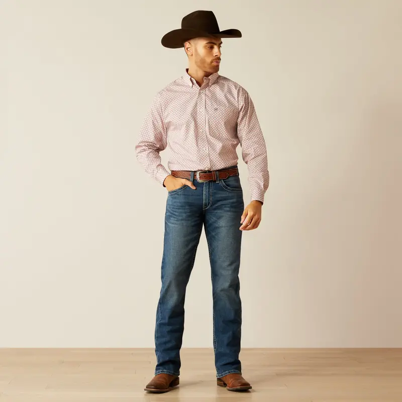 Men's Ariat Wrinkle Free Larson Classic Fit Shirt - 10052384 1