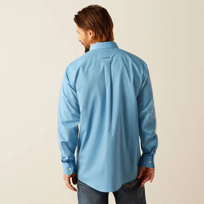 Men's Ariat Wrinkle Free Solid Classic Fit Shirt - 10055278 3