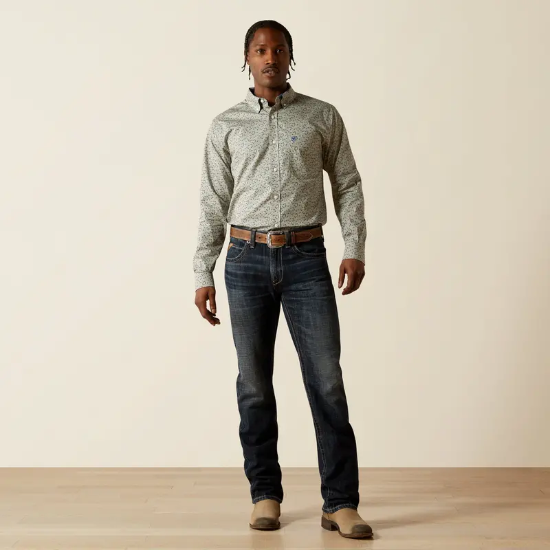 Men's Arit Wrinkle Free Cade Fitted Shirt - 10062233 1