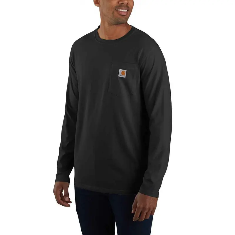 Men's Carhartt Force® Relaxed Fit Long-Sleeve Pocket T-Shirt - 106656-N04 1