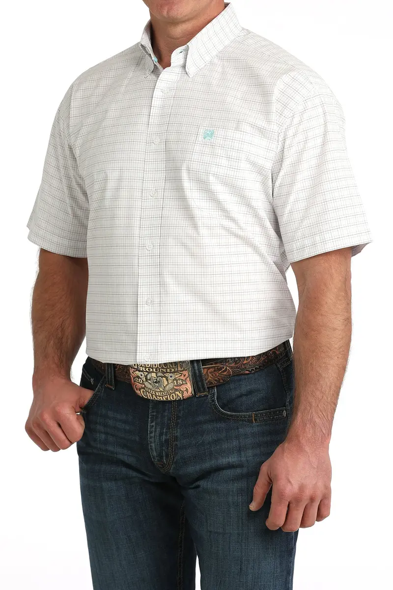 Men's Cinch Classic Fit Button-Down Western Shirt - Mtw1111510 1