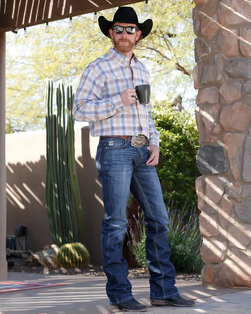 Men's Cinch Ian Slim Fit Dark Stone - Mb65436001 1