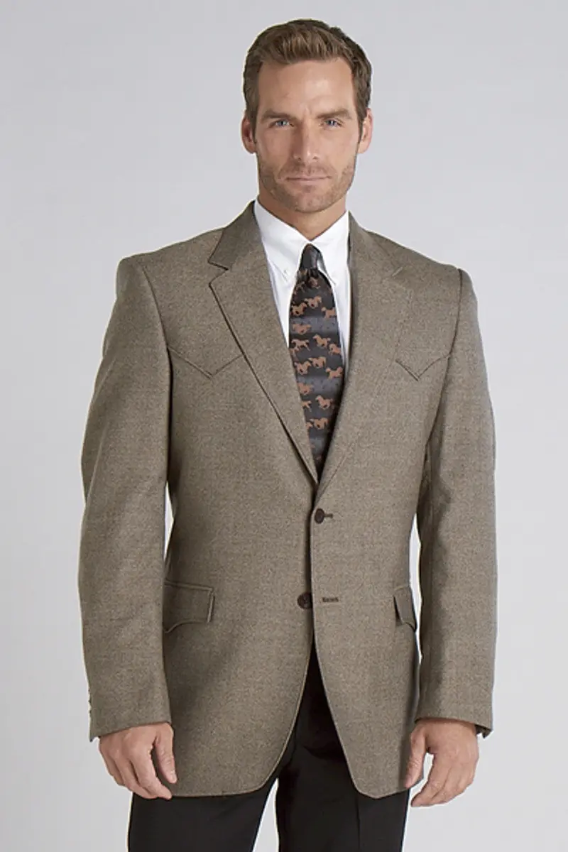 Men's Circle S "Plano" Donegal Sport Coat - Cc1032 1