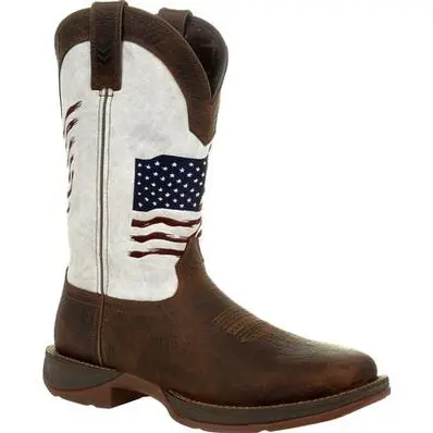 Men's Durango Rebel Distressed Flag Embroidery Western Boot - Ddb0312f 1