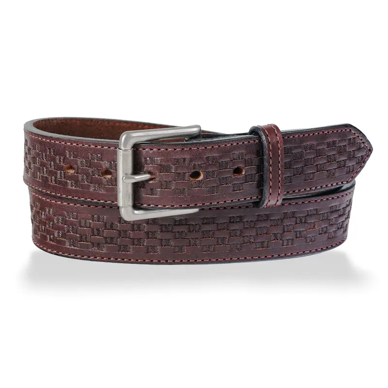 Men's Gingerich 1.5" Basketweave Leather Belt - 8531-36 1
