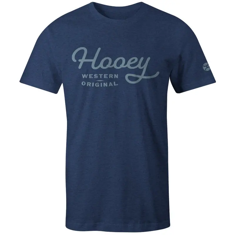 Men's Hooey "Og" Navy T-Shirt - Ht1566nv 1
