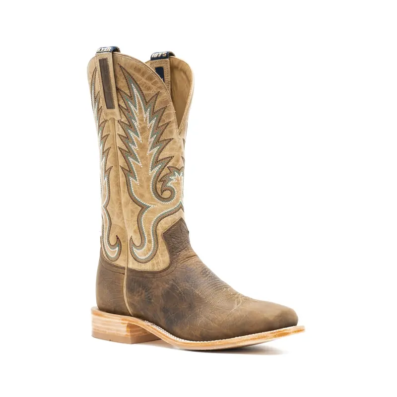 Men's Hyer Kincaid Tobacco Shrunken Shoulder With 13" Marbled Tan Tops - Hm11043 1