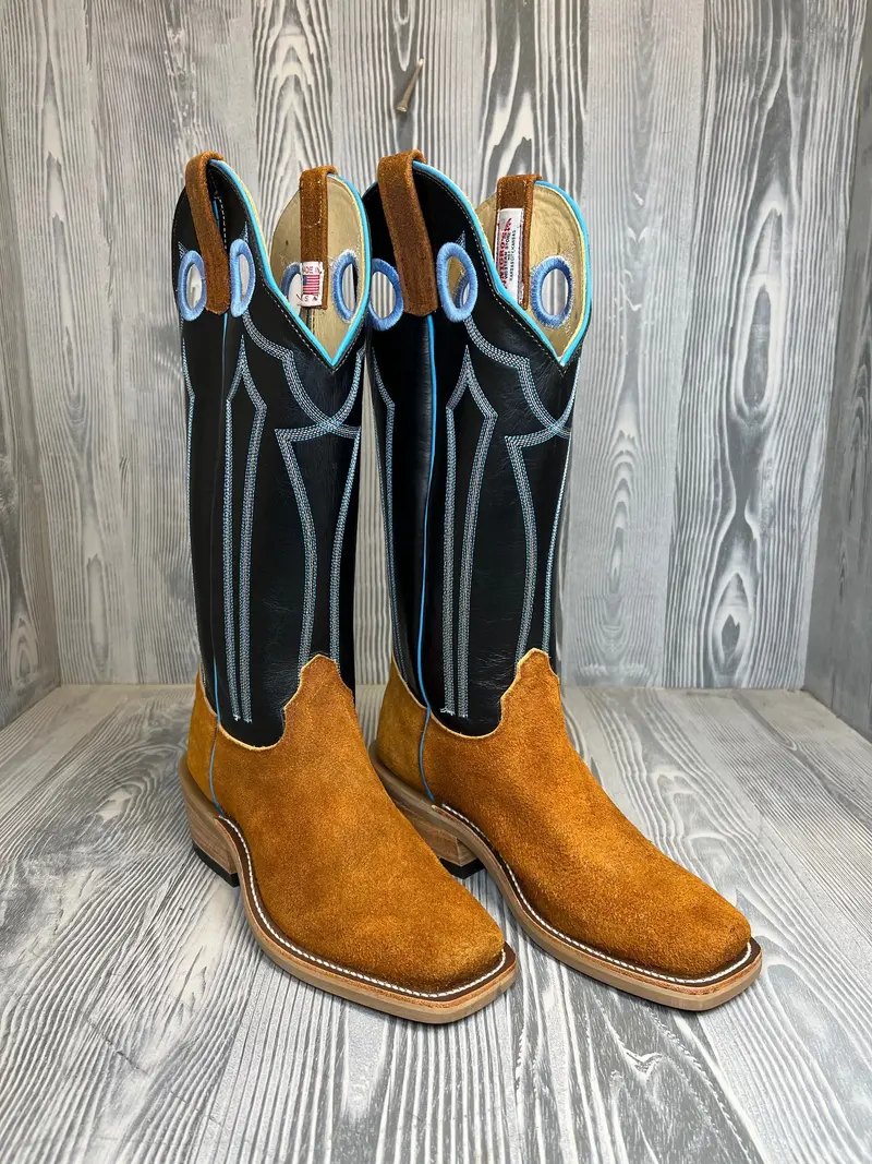 Men's Olathe Brackish Waxout Yak With 15" Black Glove Tops - Style # 34 1