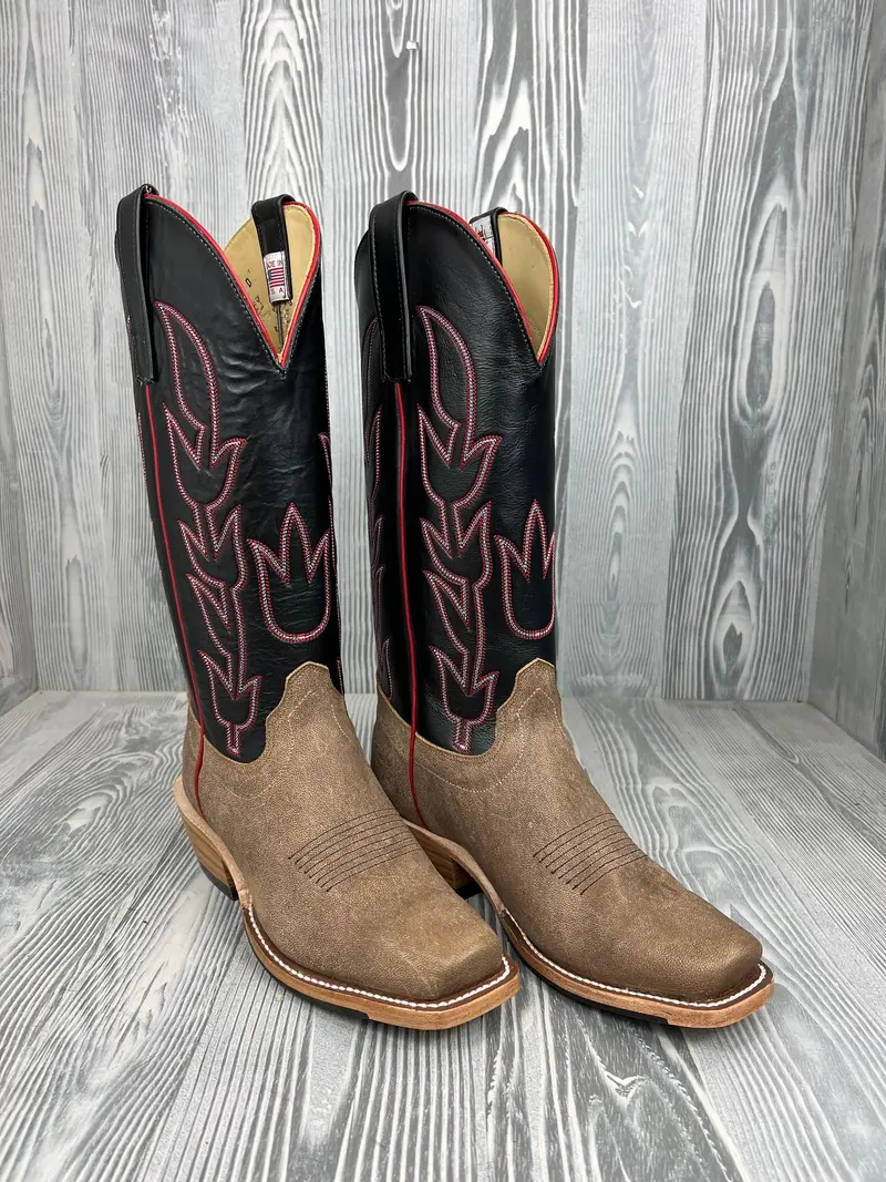 Men's Olathe Eastwood Camel With 14" Black Glove Tops - Style # 23 1