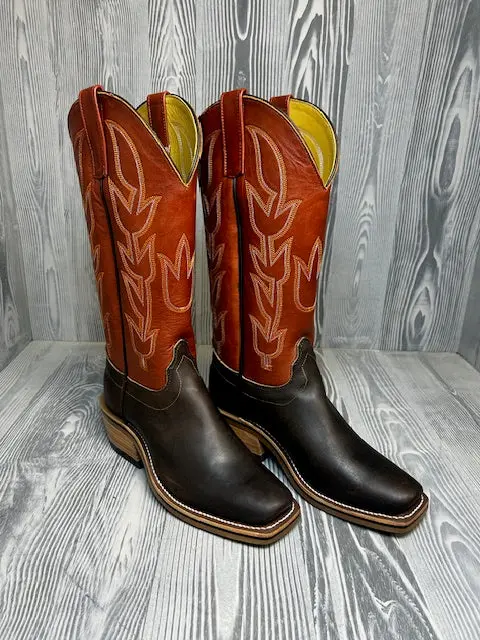 Men's Olathe Pecos Hillbilly With 15" Soft Rust Ice Tops 1