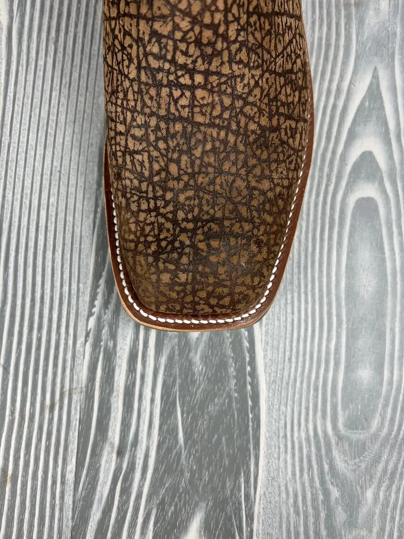 Men's Olathe Tan Hungry Hippo Split With 15" Black Oil Tan Tops 4