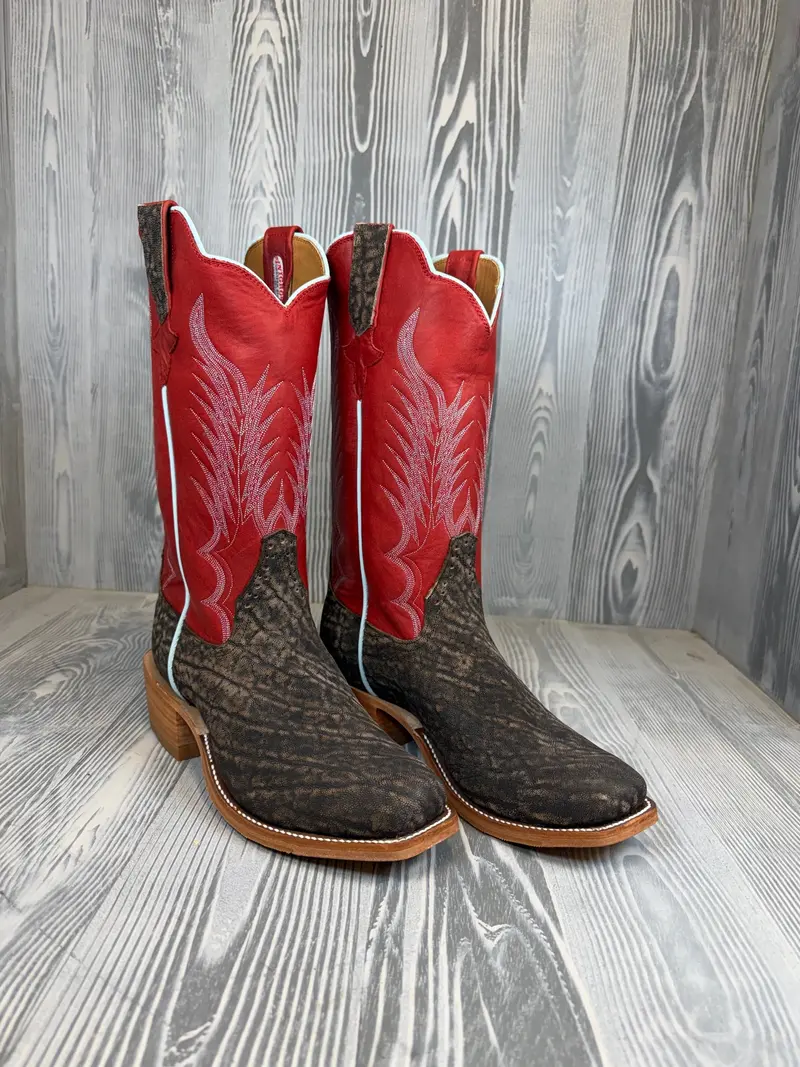 Men's Rios Of Mercedes Chestnut Safari Elephant With Red Merlot Calf Tops - Style 132 1