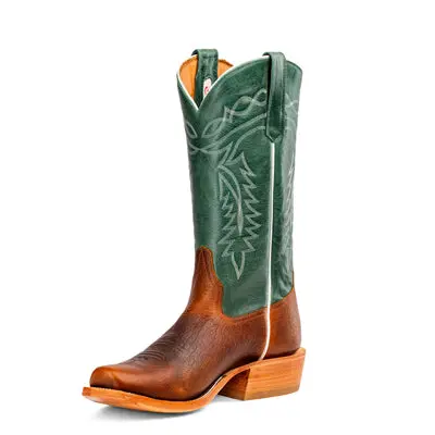 Men's Rios Of Mercedes Whiskey Third Pole Yak With 13" Hunter Green Avatar Tops - R9039 - Style # 133 1