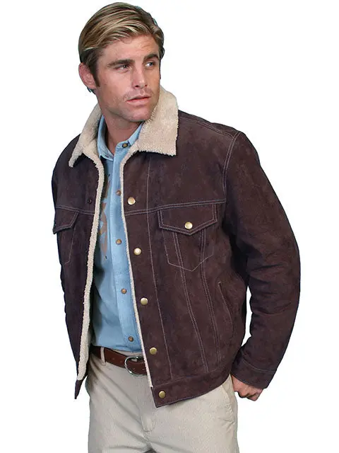 Men's Scully Boar Suede Jean Jacket - 113 1