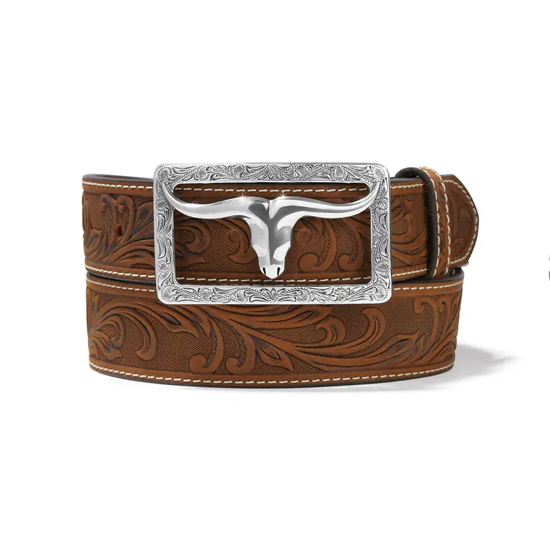 Men's Tony Lama Stockyard Brown Belt - C42859 1