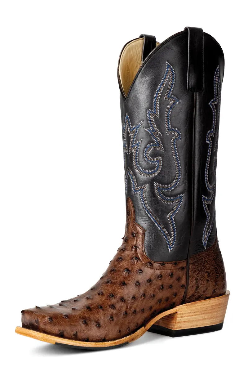 Men's Top Hand Horse Power Kango Fq Ostrich With 13" Black Pull Up - Hp9505 1