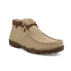 Men's Twisted X Chukka Ultralite X Khaki Driving Moc - Mdmu001 1