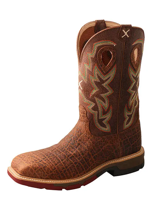 Men's Twisted X Nano Toe Western Work Boot - Mxbn001 1