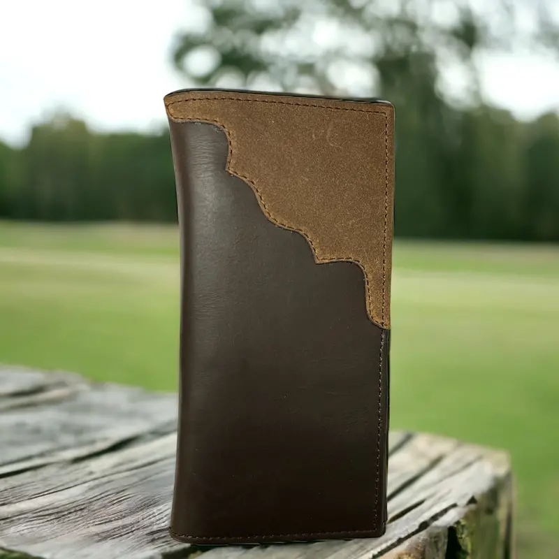 Men's Twisted X Rodeo Brown Distressed Wallet - Xww-79 1