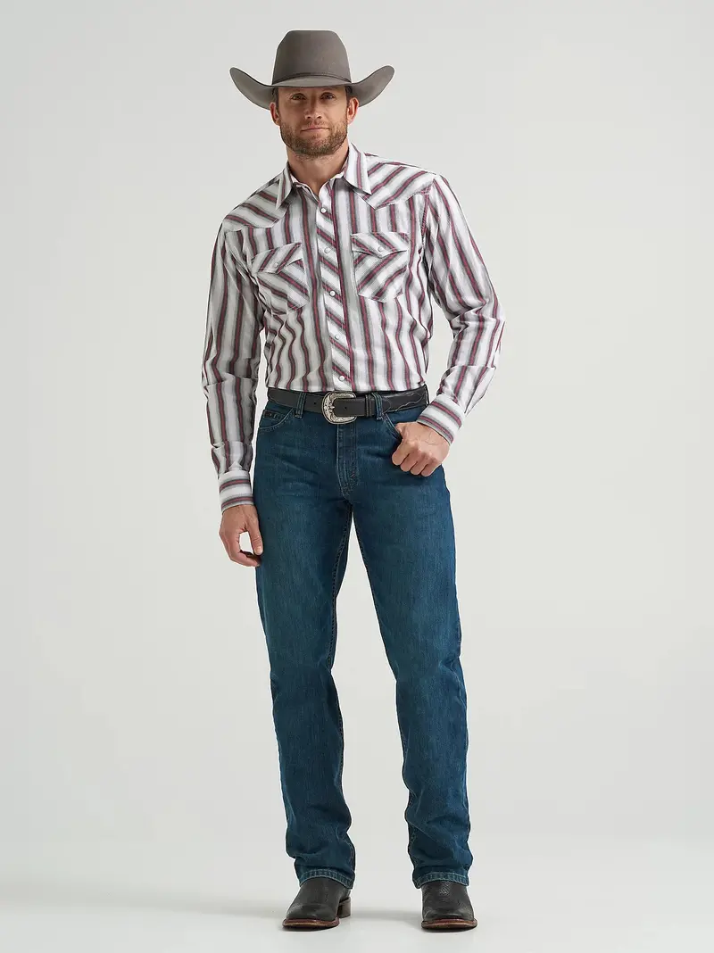 Men's Wrangler 20X® Competition Advanced Comfort Snap Shirt - 112369494 1